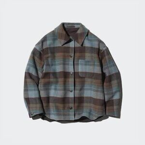 Uniqlo - Oversized Short Jacket | Checked